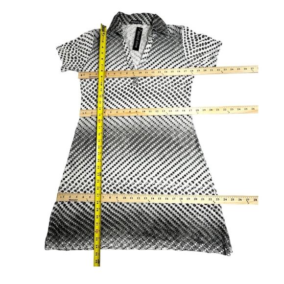 NWT David Cline V-Neck Short Sleeve T-Shirt Dress SZ Small $119 - Picture 16 of 16